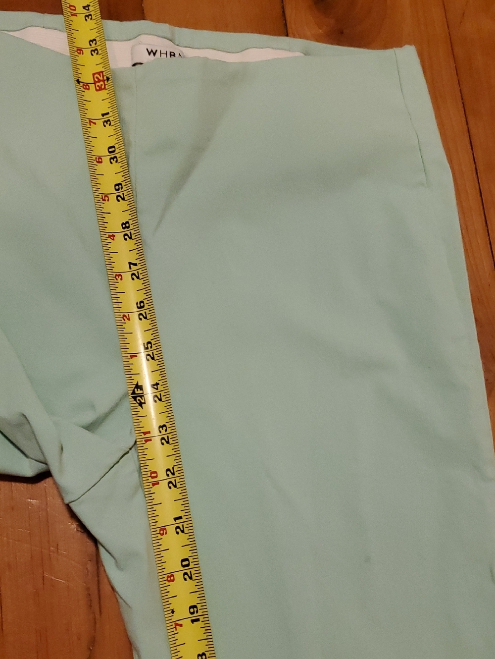 White House Black Market Mint Capri Size 8 - Picture 7 of 9